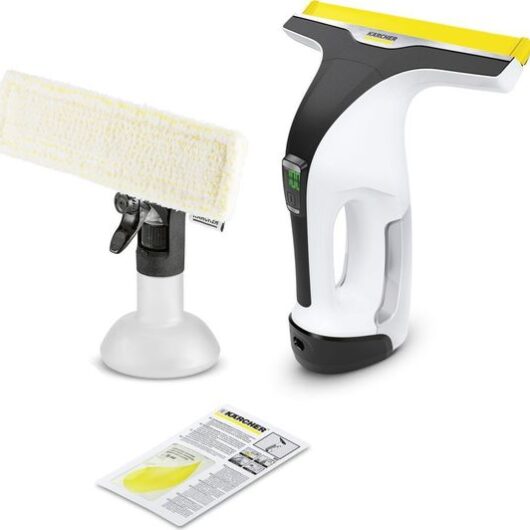 KARCHER WV 6 Plus Window Vacuum Cleaner - White & Black
