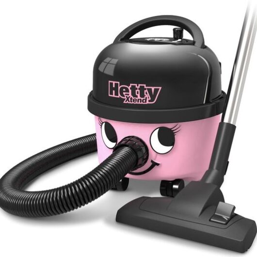NUMATIC Hetty HET160-11 Xtend Cylinder Vacuum Cleaner - Pink