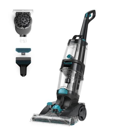VAX Platinum Power Max Pet-Design Upright Carpet Cleaner - Black & Teal