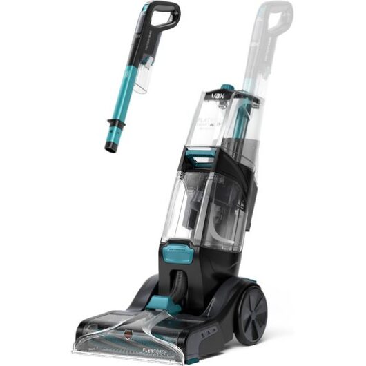 VAX Platinum Smartwash Pet-Design Upright Carpet Cleaner - Charcoal & Teal