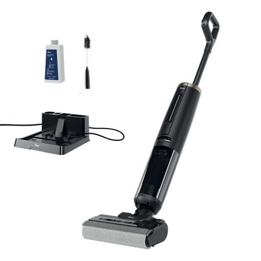 HOOVER HW3 Plus Turbo Clean Upright 2-in-1 Wet & Dry Hard Floor Cleaner - Black & Gold