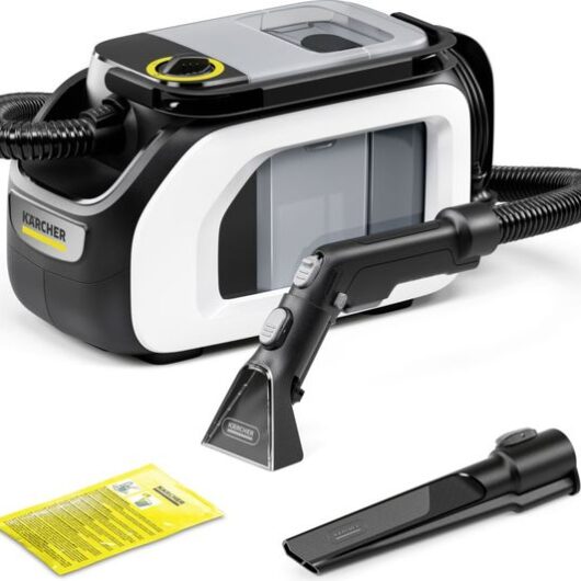 KARCHER SE 3 Compact Spot Cylinder Carpet Cleaner - White