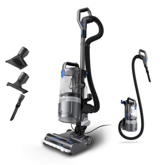 VAX LiftOut Pet Upright Bagless Vacuum Cleaner - Graphite & Blue