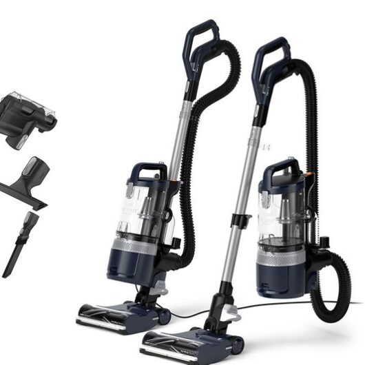 VAX LiftOut Multi Pet Upright Bagless Vacuum Cleaner - Navy & Silver