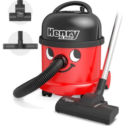 NUMATIC Henry XL Xtra HVR370-11 Cylinder Bagged Vacuum Cleaner - Red
