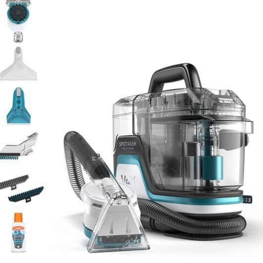 VAX SpotWash Home Pet-Design Carpet Cleaner - Teal & Grey
