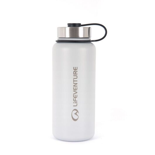 Lifeventure Insulated Flask - Light Grey 1L