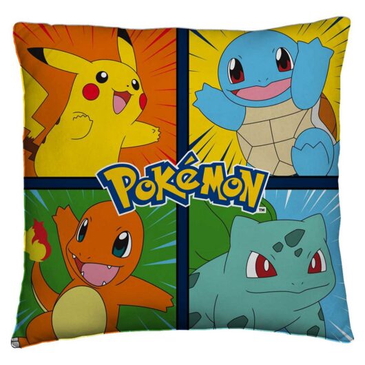 Pokemon Retro Square Cushion