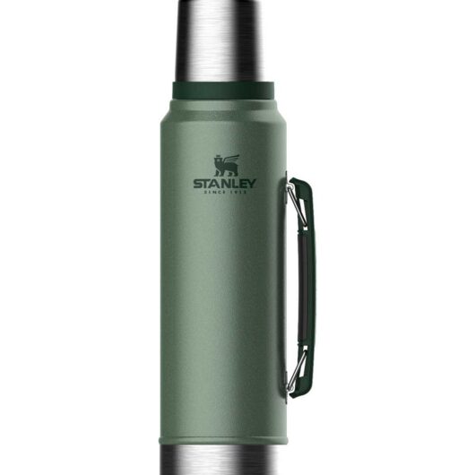 Stanley Classic Bottle 1.0 Litre Hammertone Green
