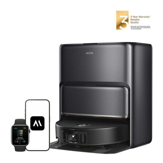 Mova Z60 Ultra Roller Complete Robot Vacuum Black
